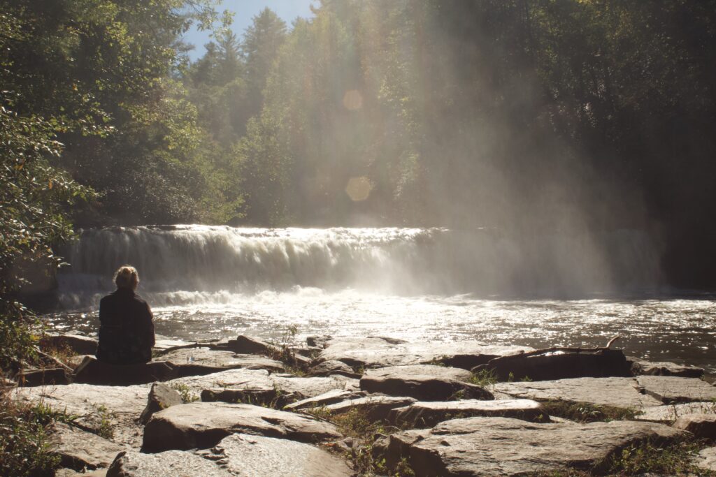 Hiking to a remote waterfall means you might have it all to yourself!