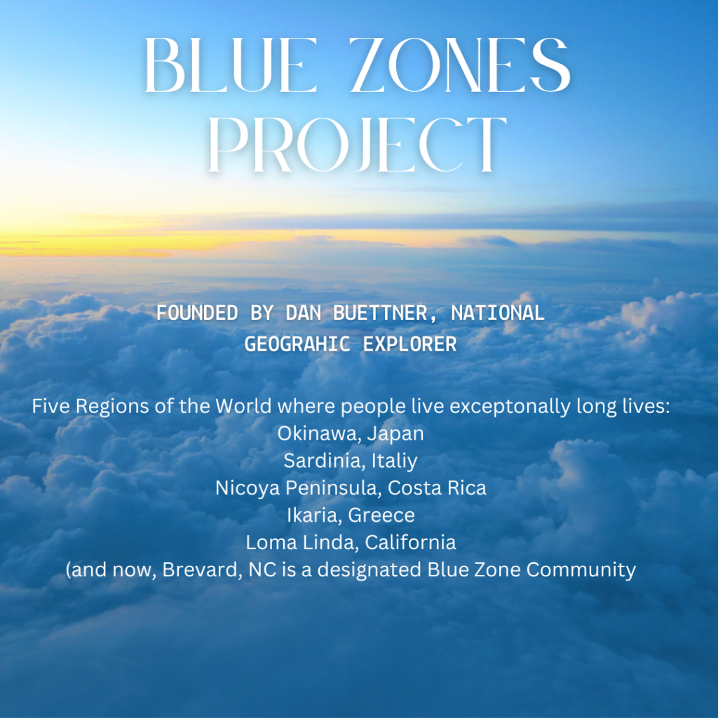 Blue Zones project is a great palce to start on your Health & wellness journey